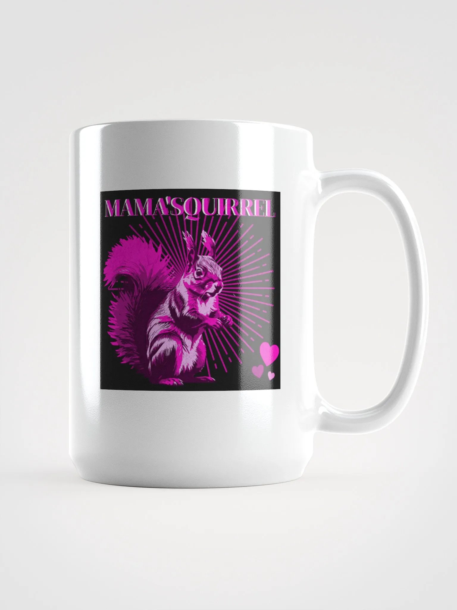 Mama'Squirrel Pink Mug product image (1)