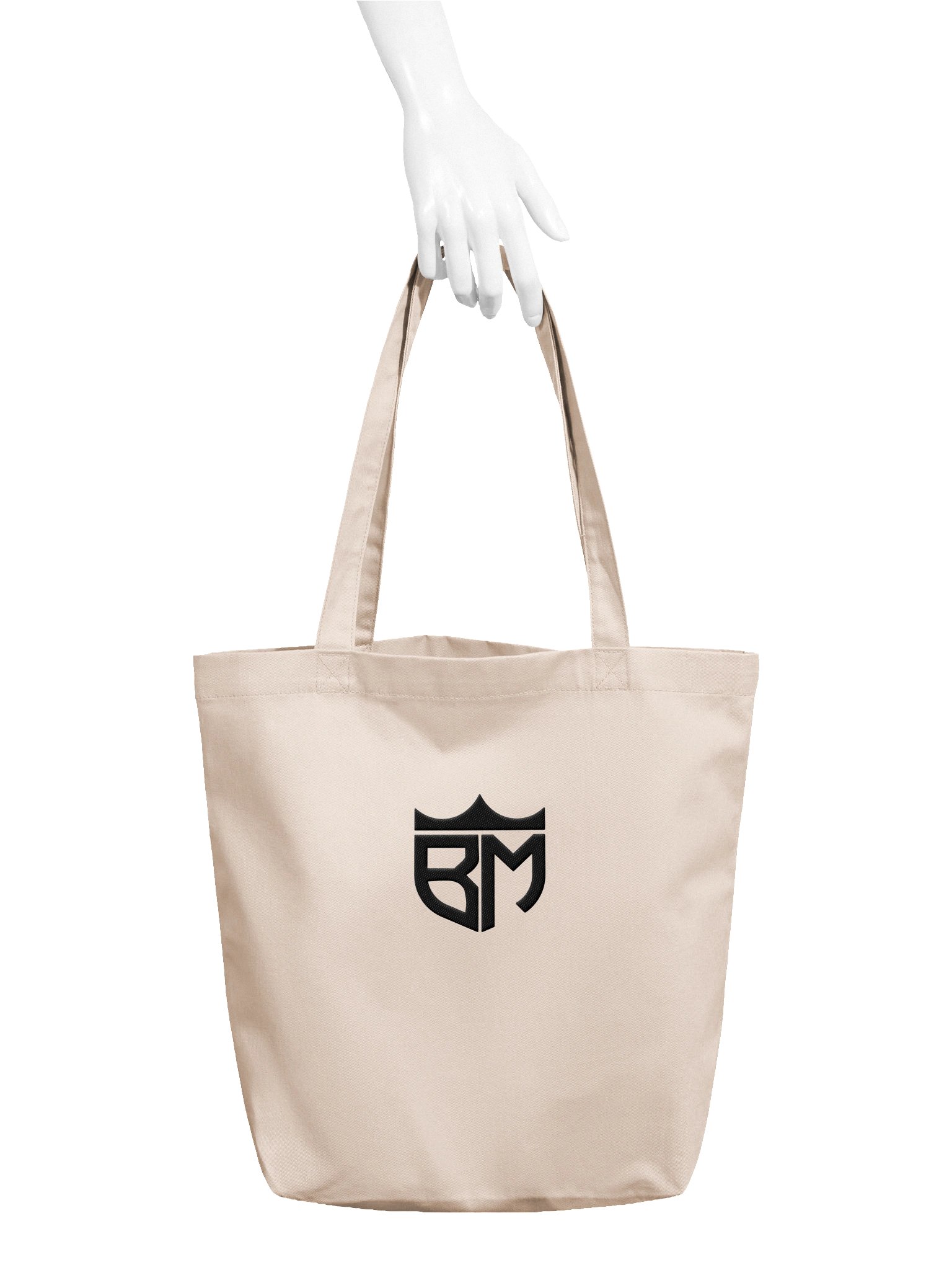 Minimal Black Eco Tote by BrunswickMarching product image (3)