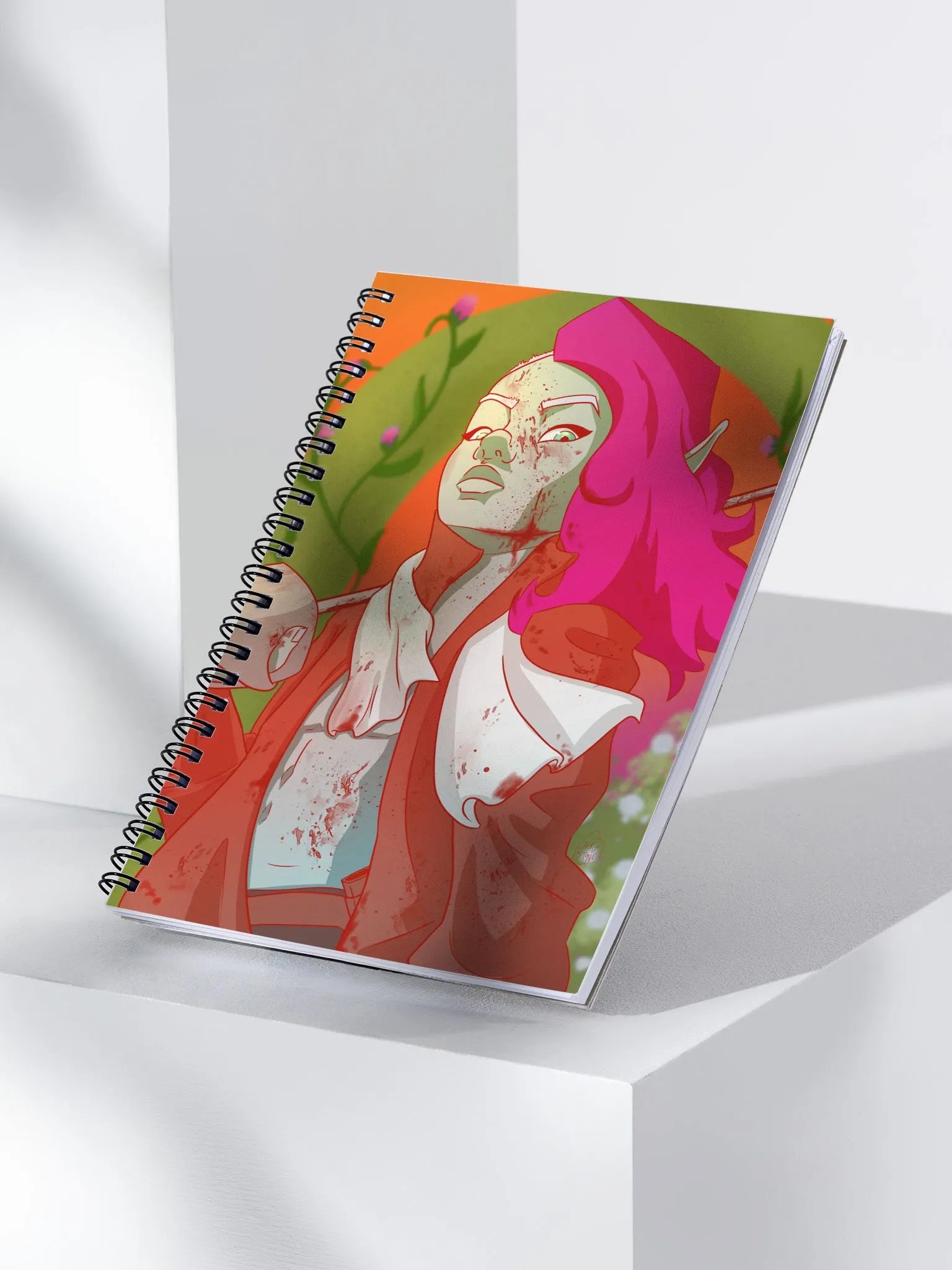 Blood Amongst Flowers Notebook (soft cover) product image (3)