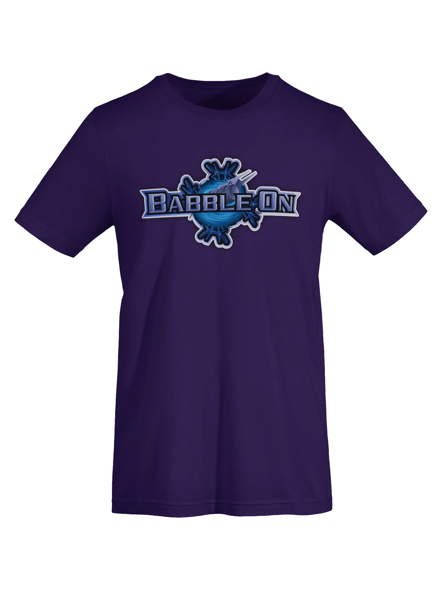 Babble On Logo Tee, Purple Edition product image (5)