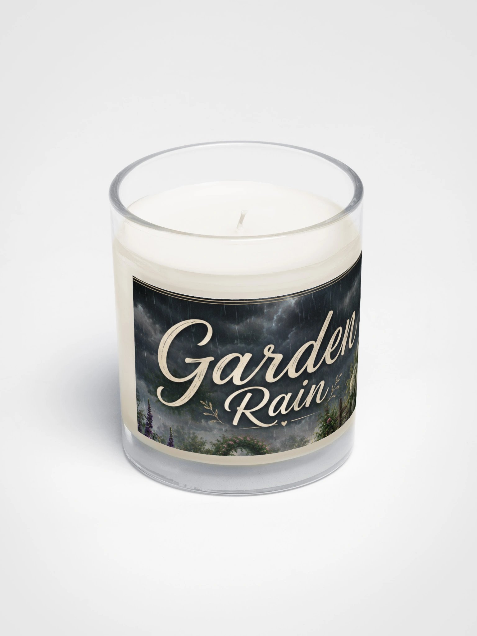 Garden Rain Soy Wax Candle (Natural Scent) product image (2)
