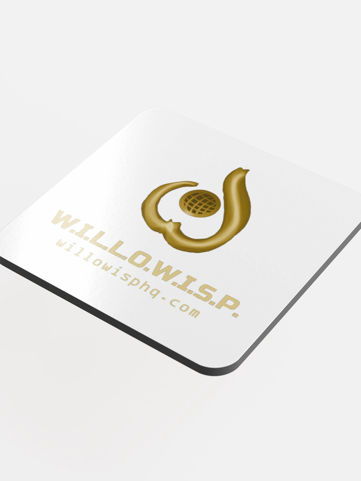 WILLOWISP Base Cork Coaster (white) product image (4)
