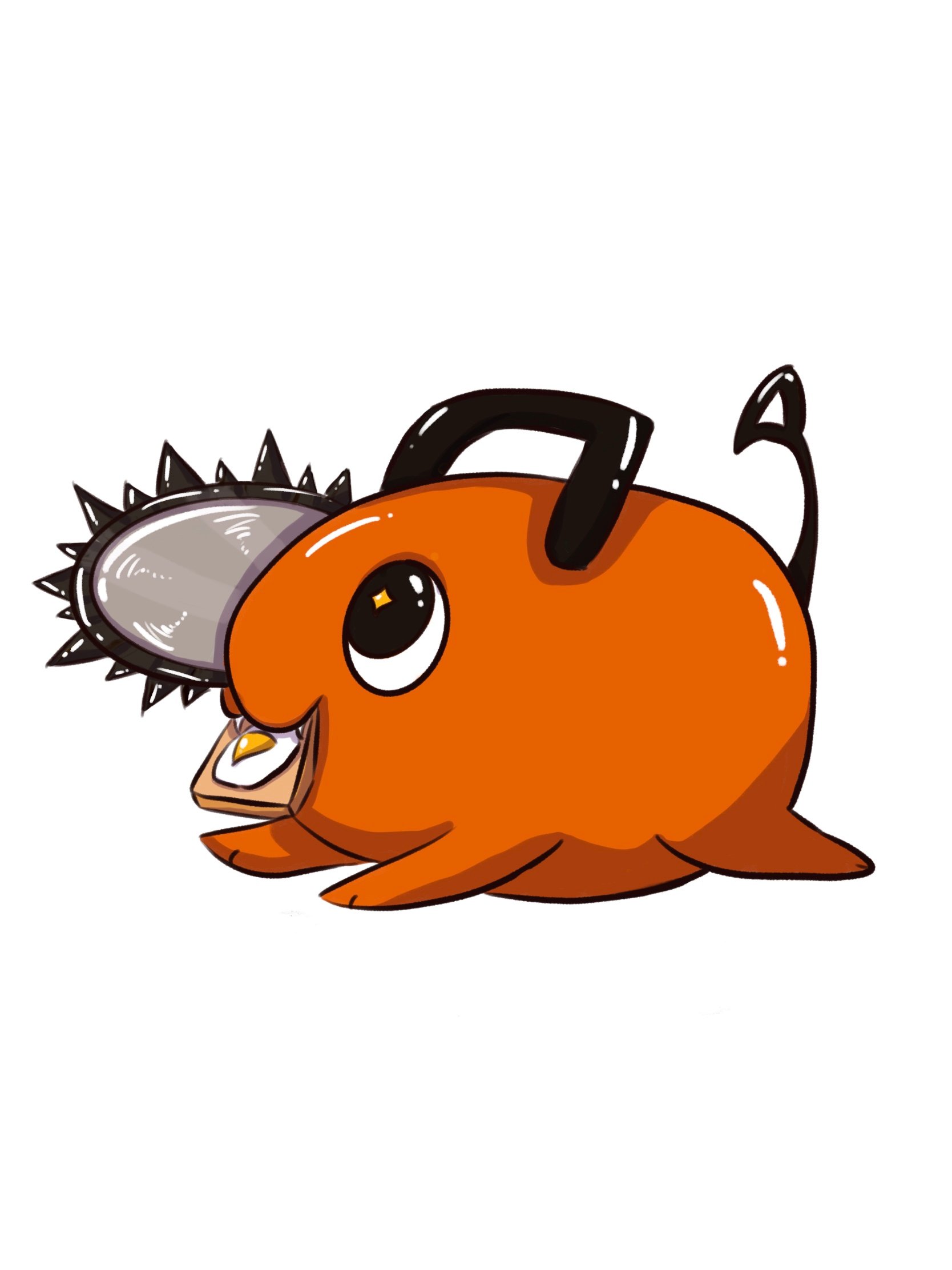 Saw puppy sticker product image (1)