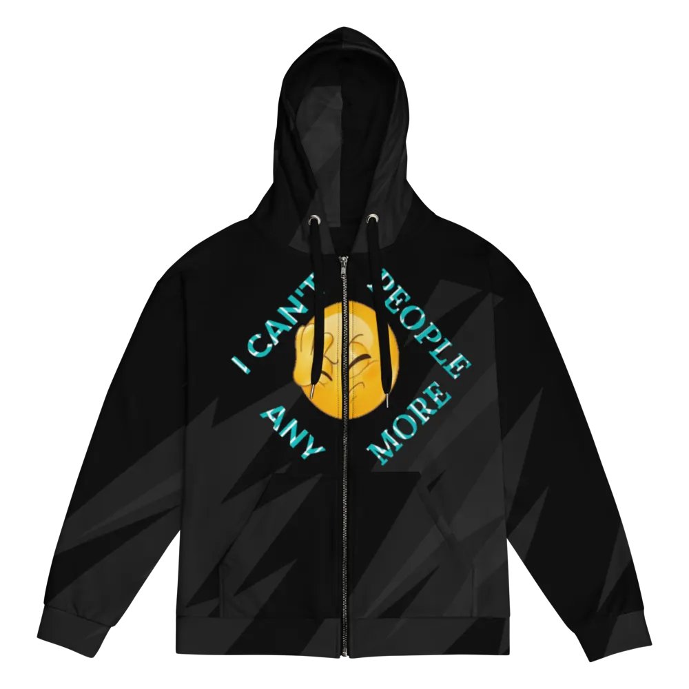 Facepalm Emoji All-Over Zip Hoodie product image (5)