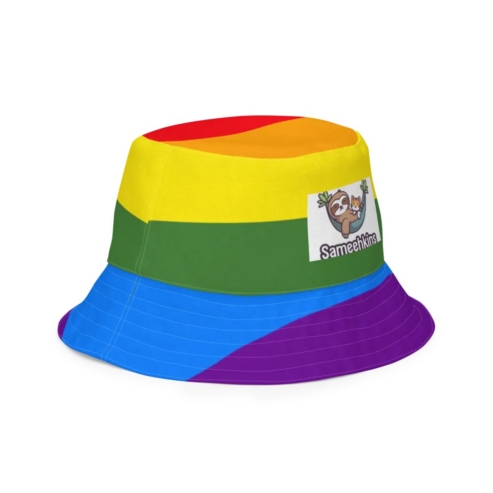 Rainbow Dreams Reversible Bucket Hat product image (3)