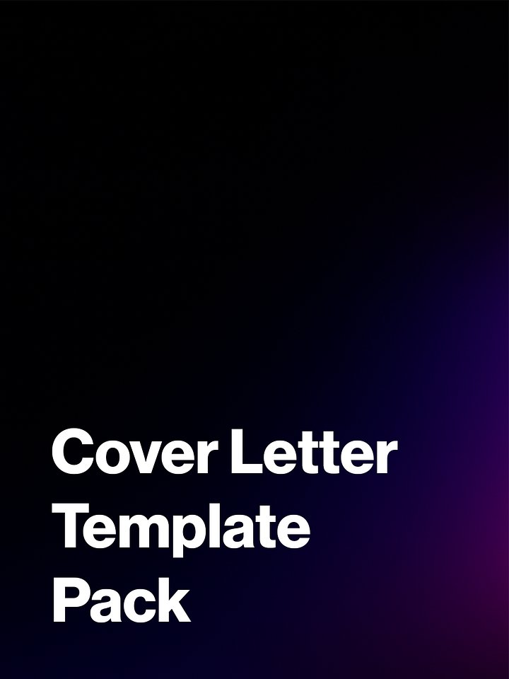 Cover Letter Template Pack product image (1)