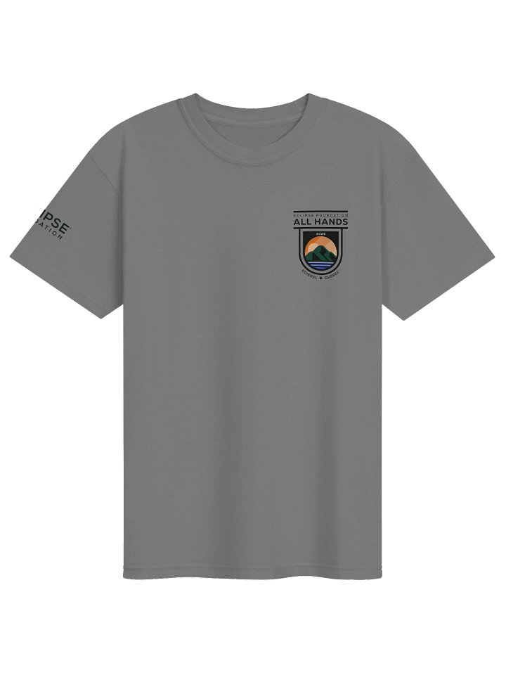 Eclipse Foundation All hands t-shirt - grey product image (1)