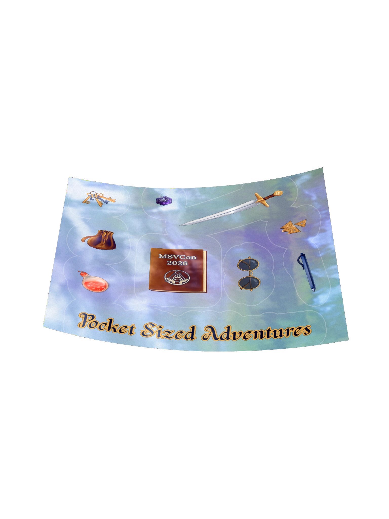 MSVCon 2026: Adventure Tools Holographic Sticker Sheet product image (16)