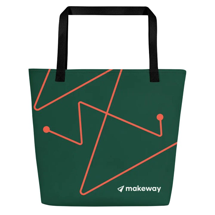 Impact Tote: Green product image (1)