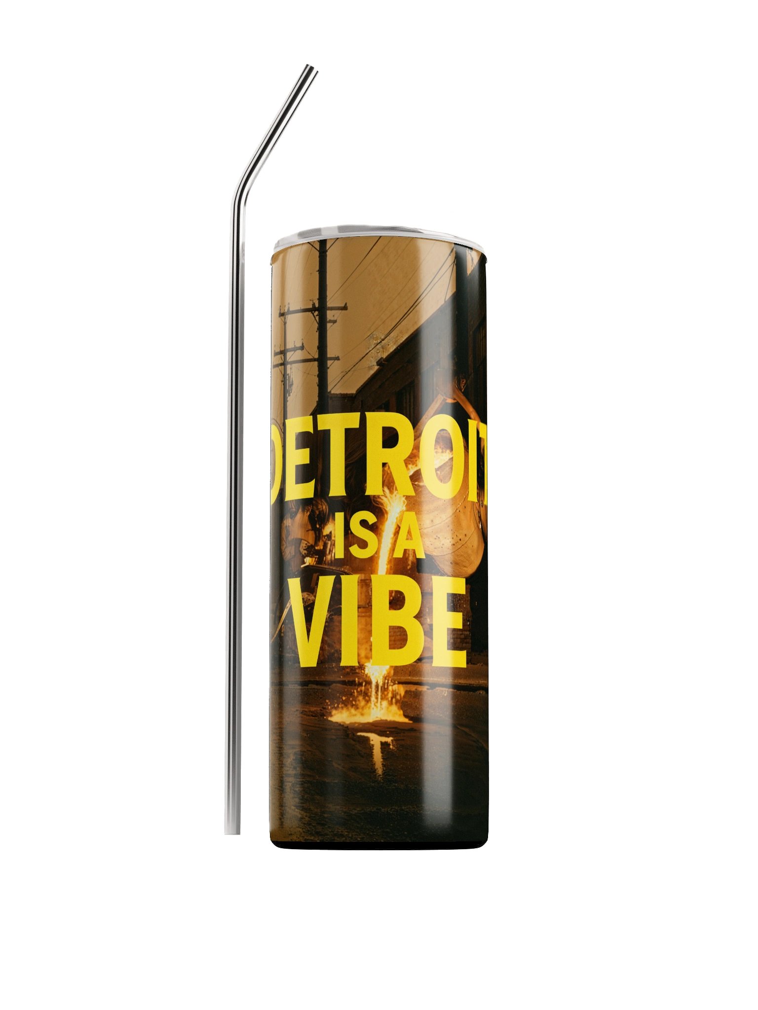 Detroit Is A Vibe — 20oz Insulated Tumbler product image (1)