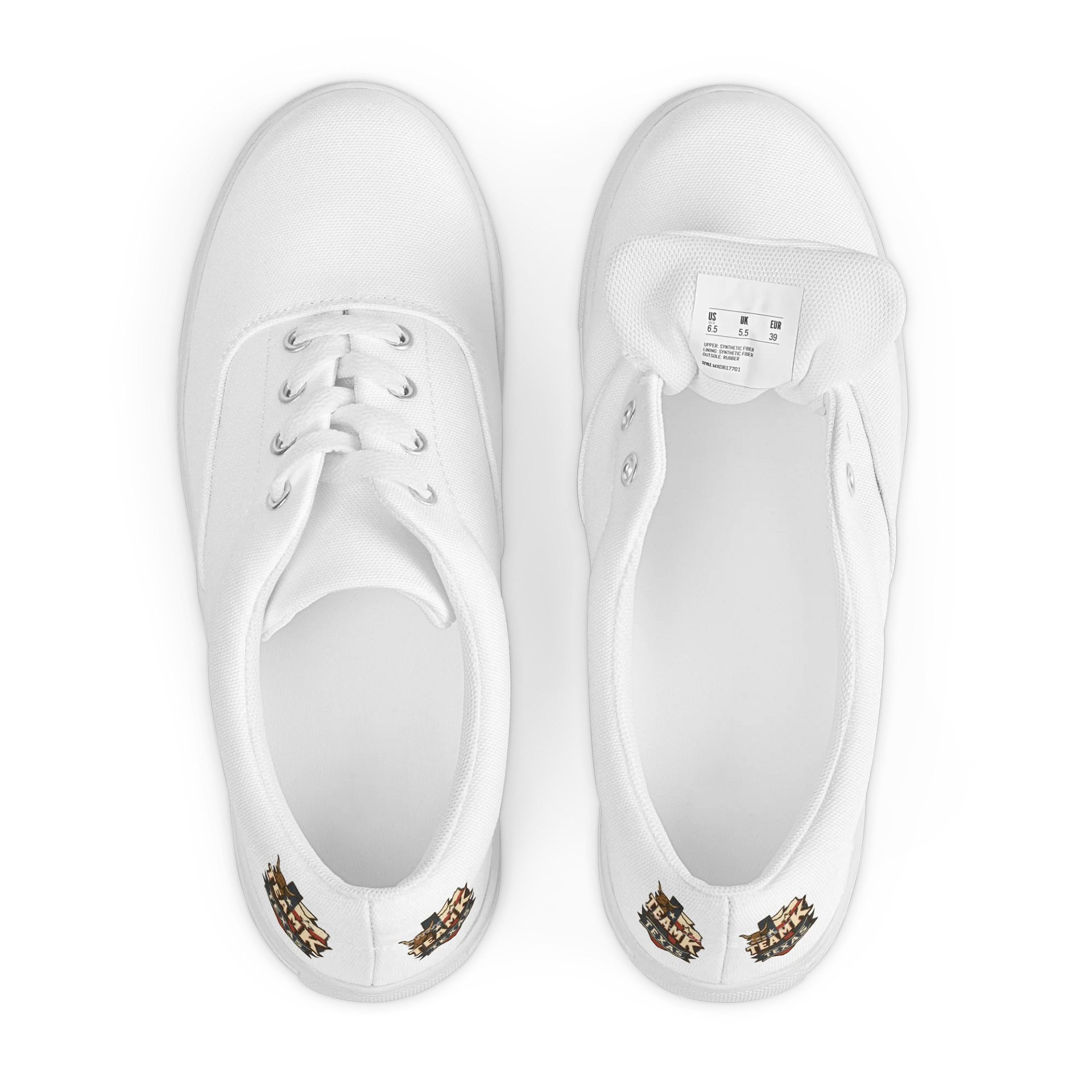 Team K Texas Men's Lace-Up Canvas Shoes product image (6)