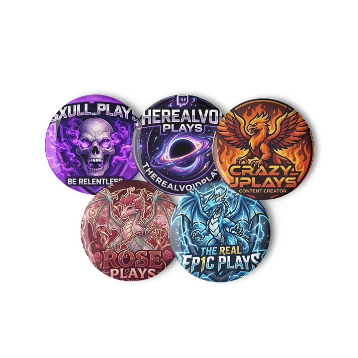 PLAYS FAM “Legends Circle” Collector Pin Set product image (3)