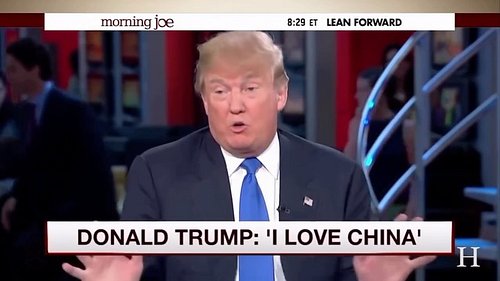 Trump says China. 10 years ago this was made. Sadly we are still watching this disgusting bore. 
I am certain it’s simply a m...