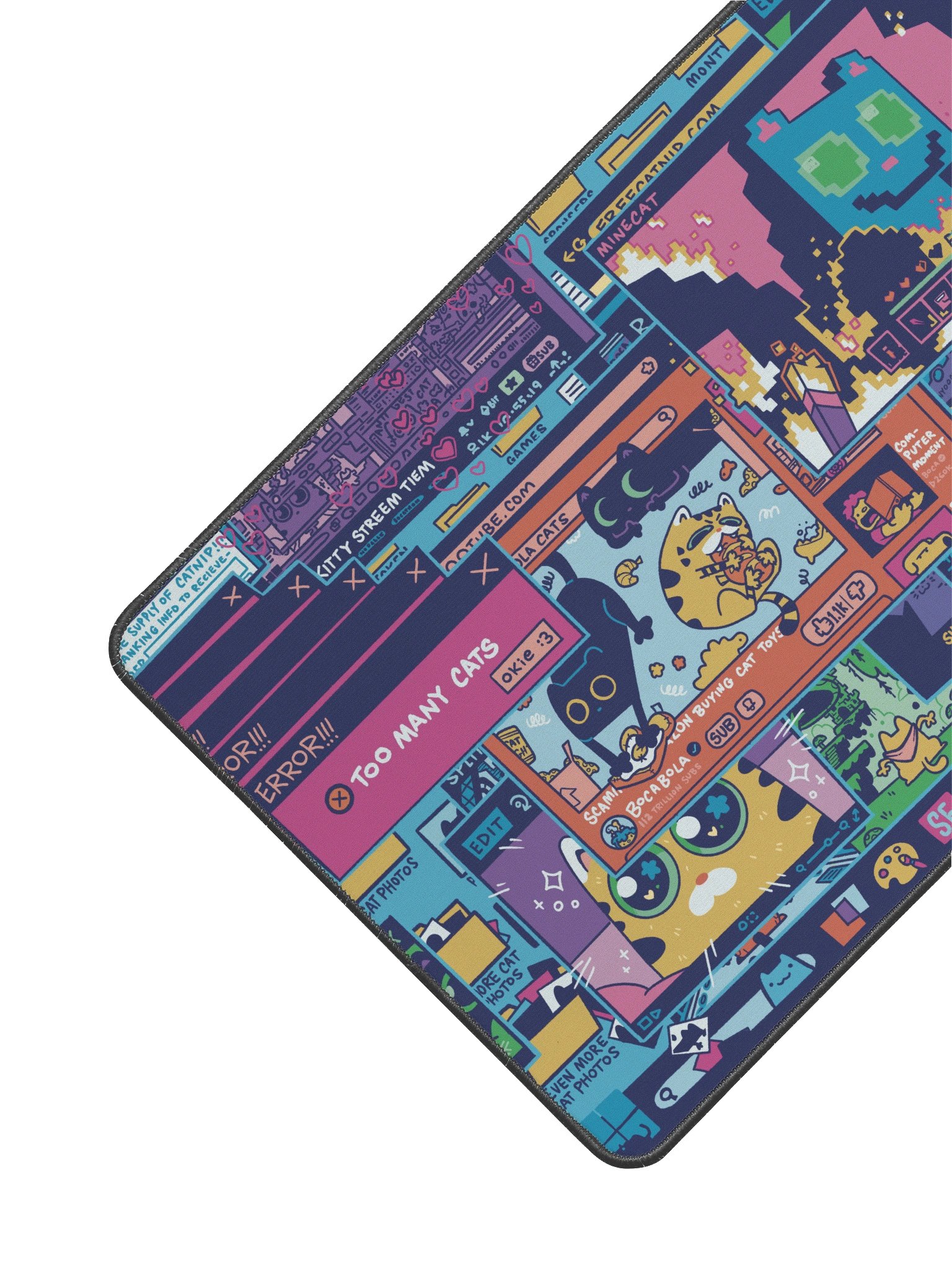 Crazy Cats Desk Pad product image (3)