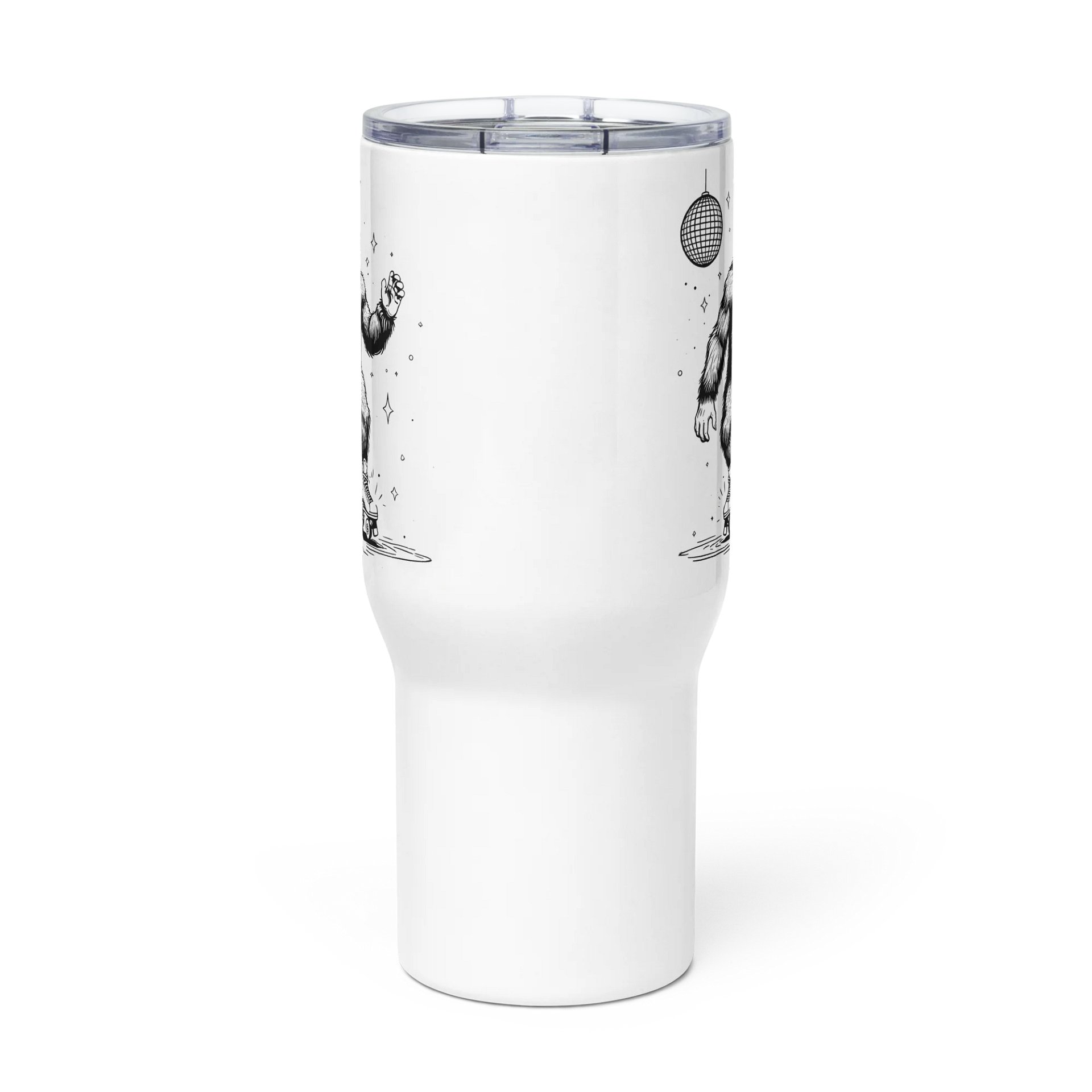 Disco Sasquatch Travel Mug product image (3)