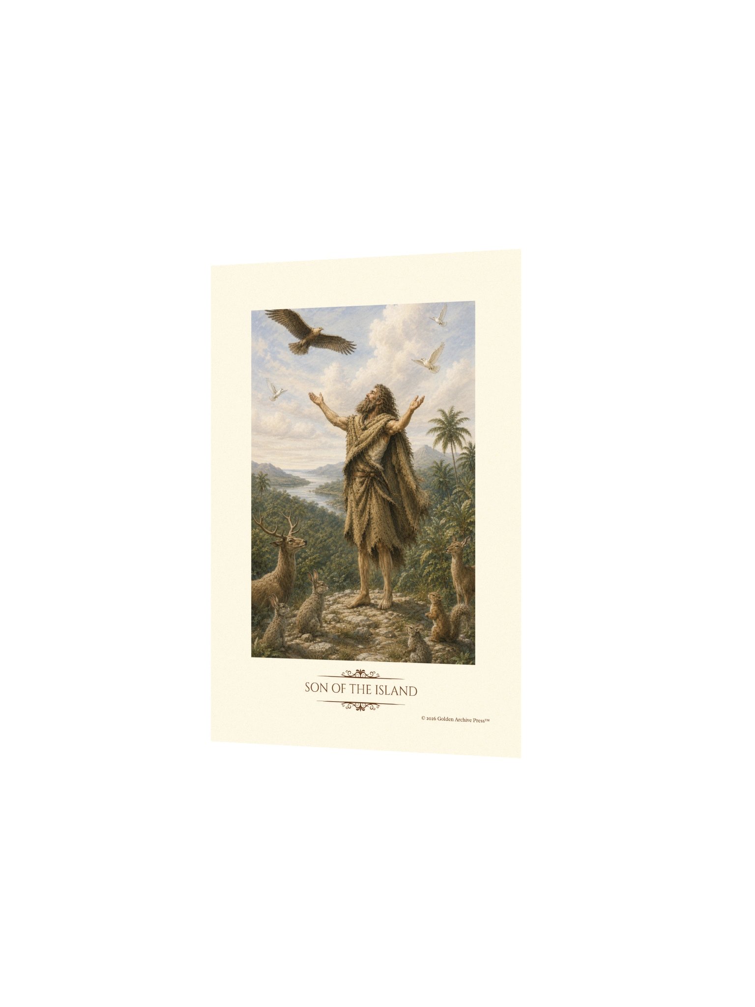 Son of the Island — Naturalist Art Print (Man and Nature) product image (13)