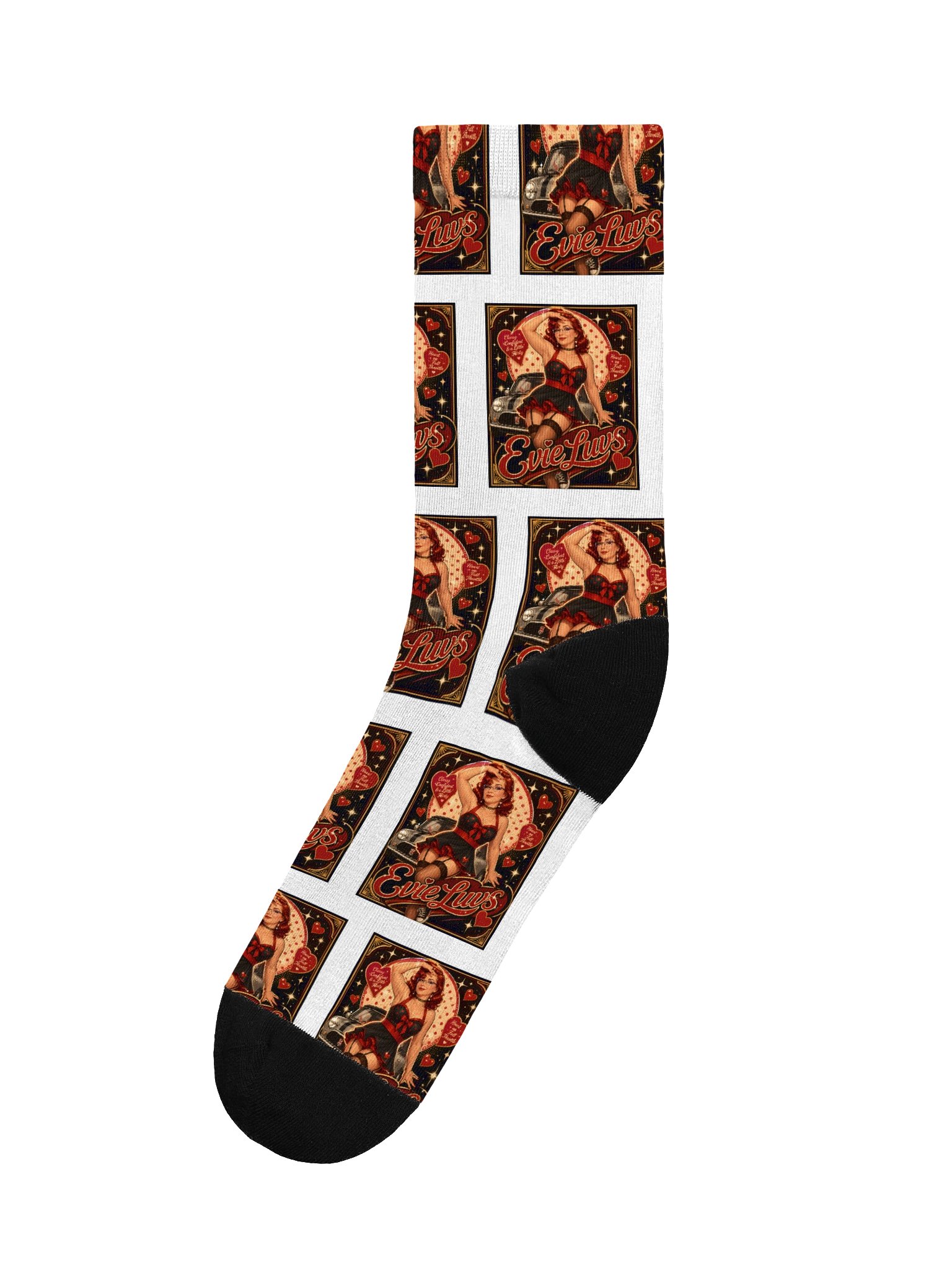 Moonlit Muse Sustainable Crew Socks product image (1)