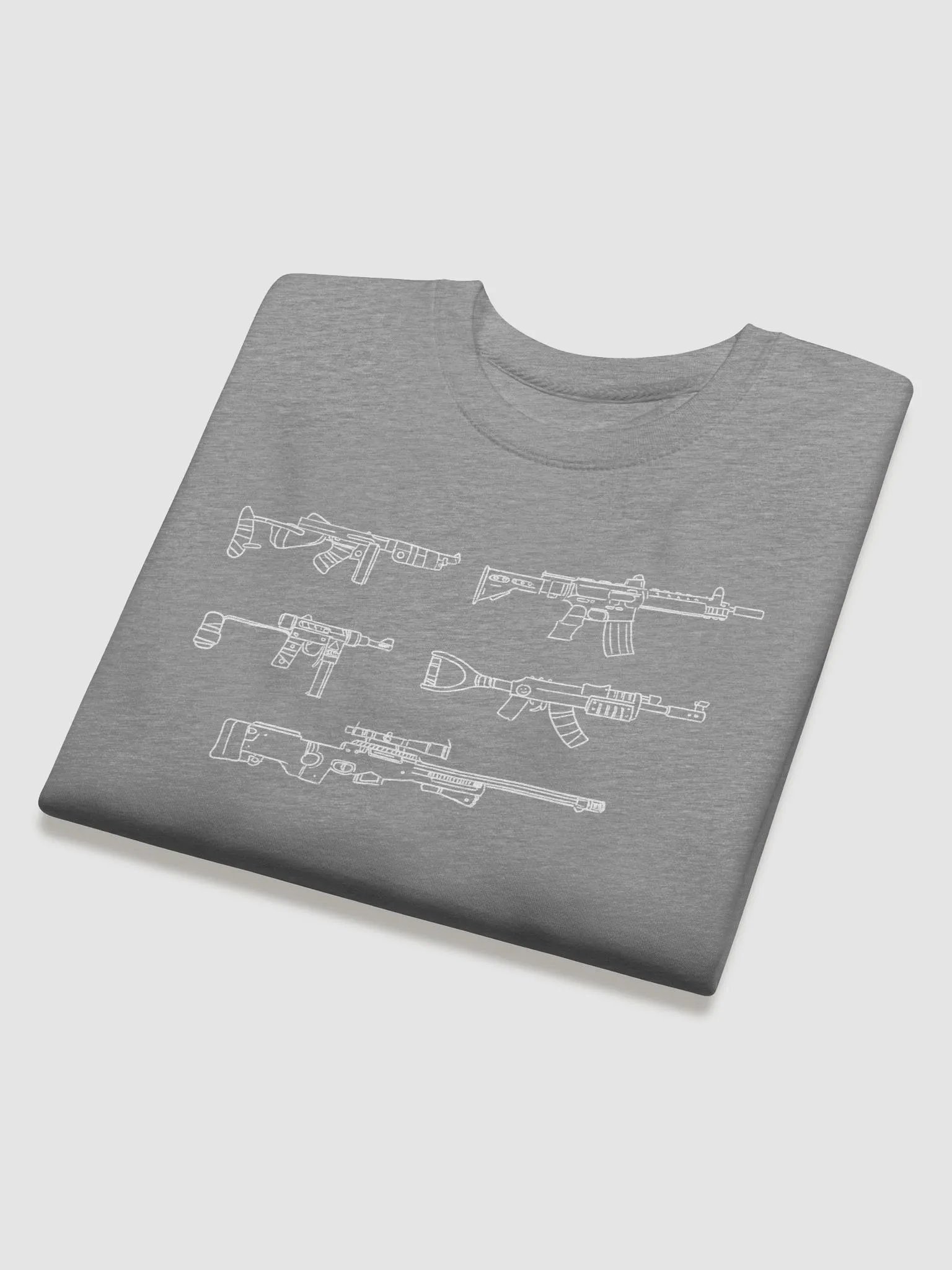 BeccaSomething Rust Gun Stencil Print Premium Sweatshirt product image (24)