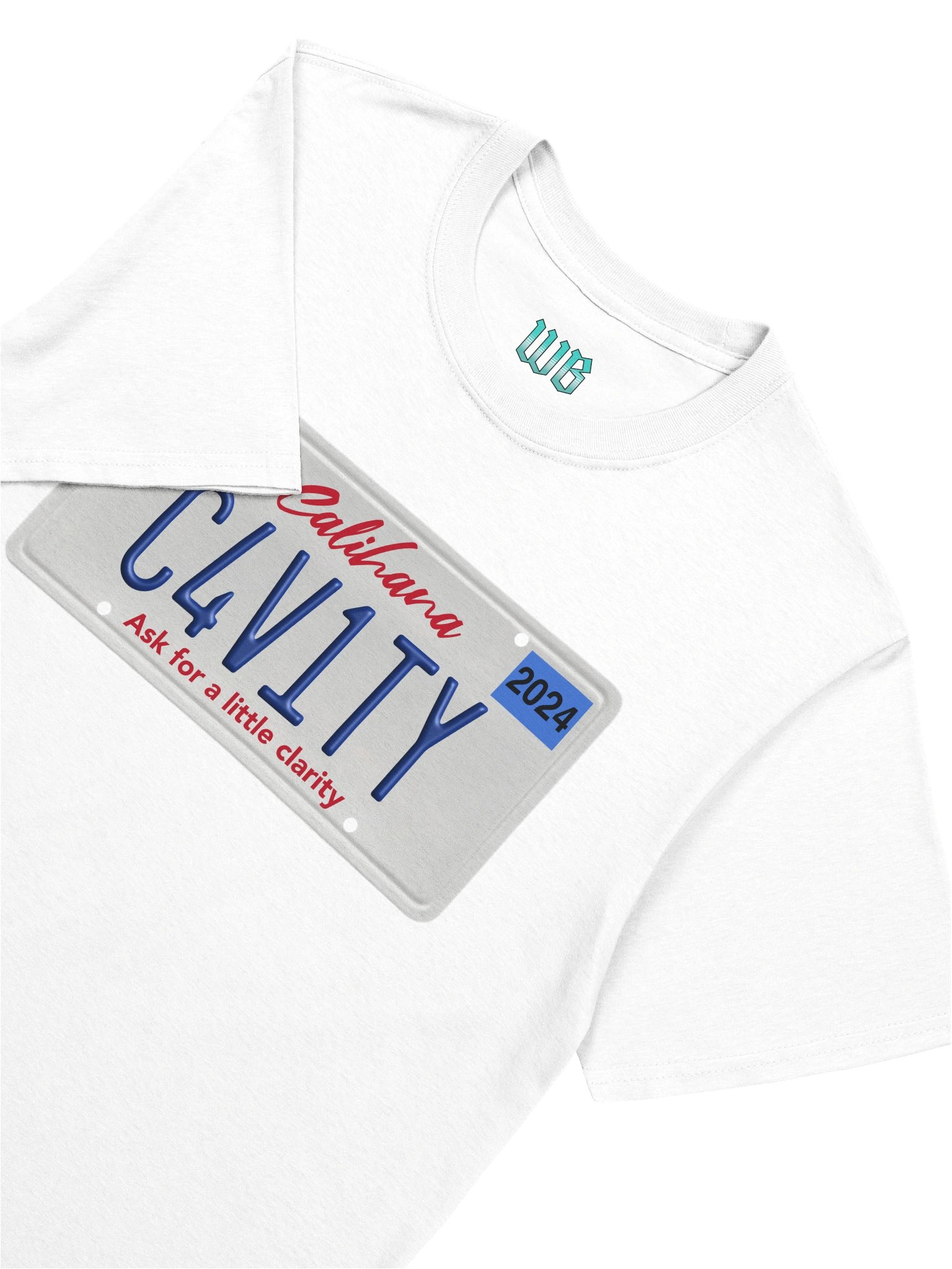 Cavity Licence Plate T-Shirt product image (7)