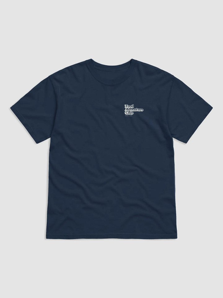 Food adventure Club T-Shirt NAVY product image (1)