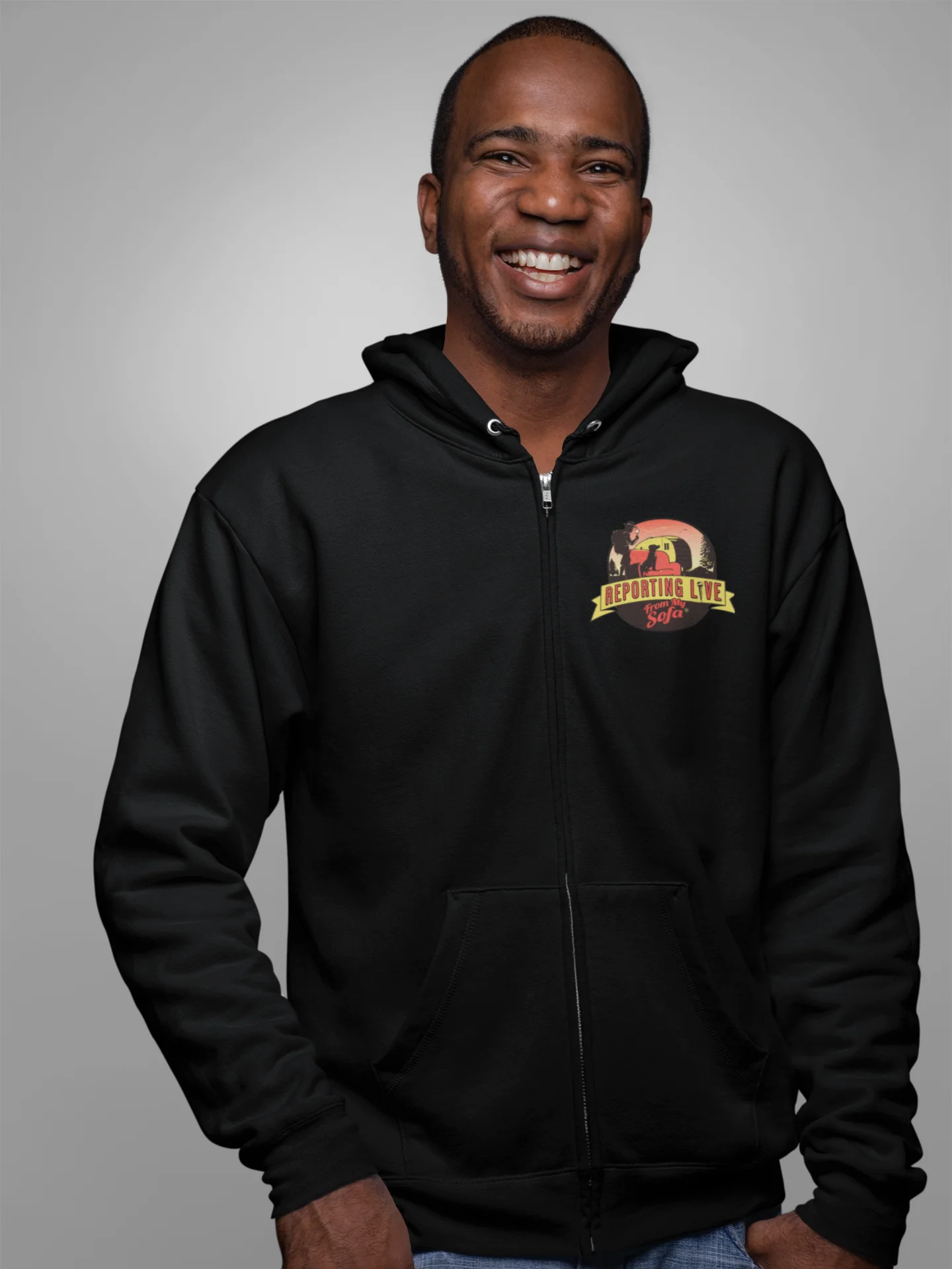 If Not Guilty, Why Guilty Shaped Zip Hoodie product image (25)