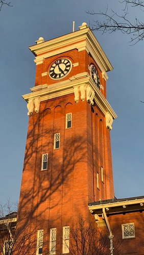 WSU Bryan Clock Tower, recorded at 5:00 PM 2/27/2026 from behind the tower. @wsupullman #GoCougs!