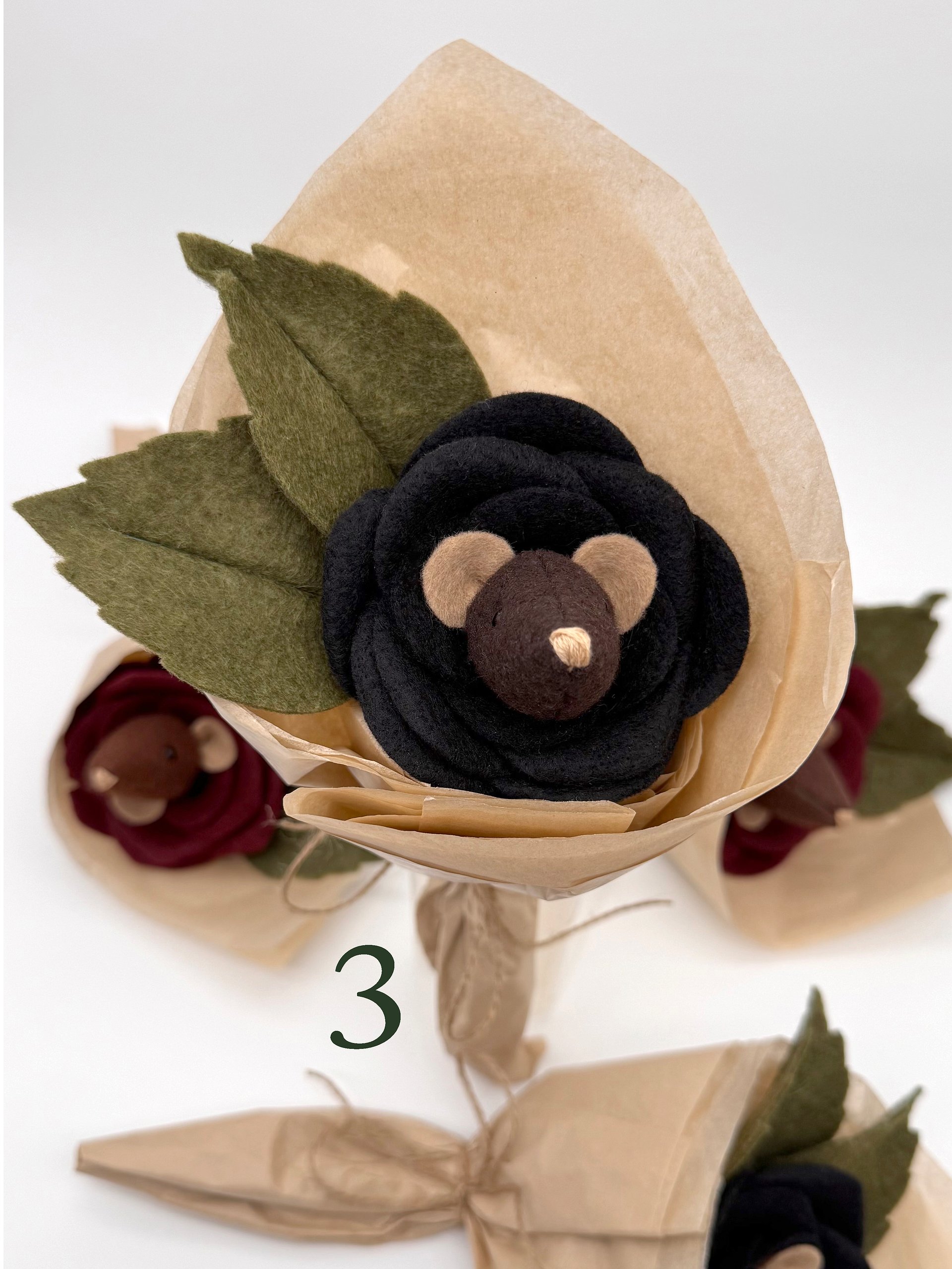 Goth inspired rat rose product image (3)