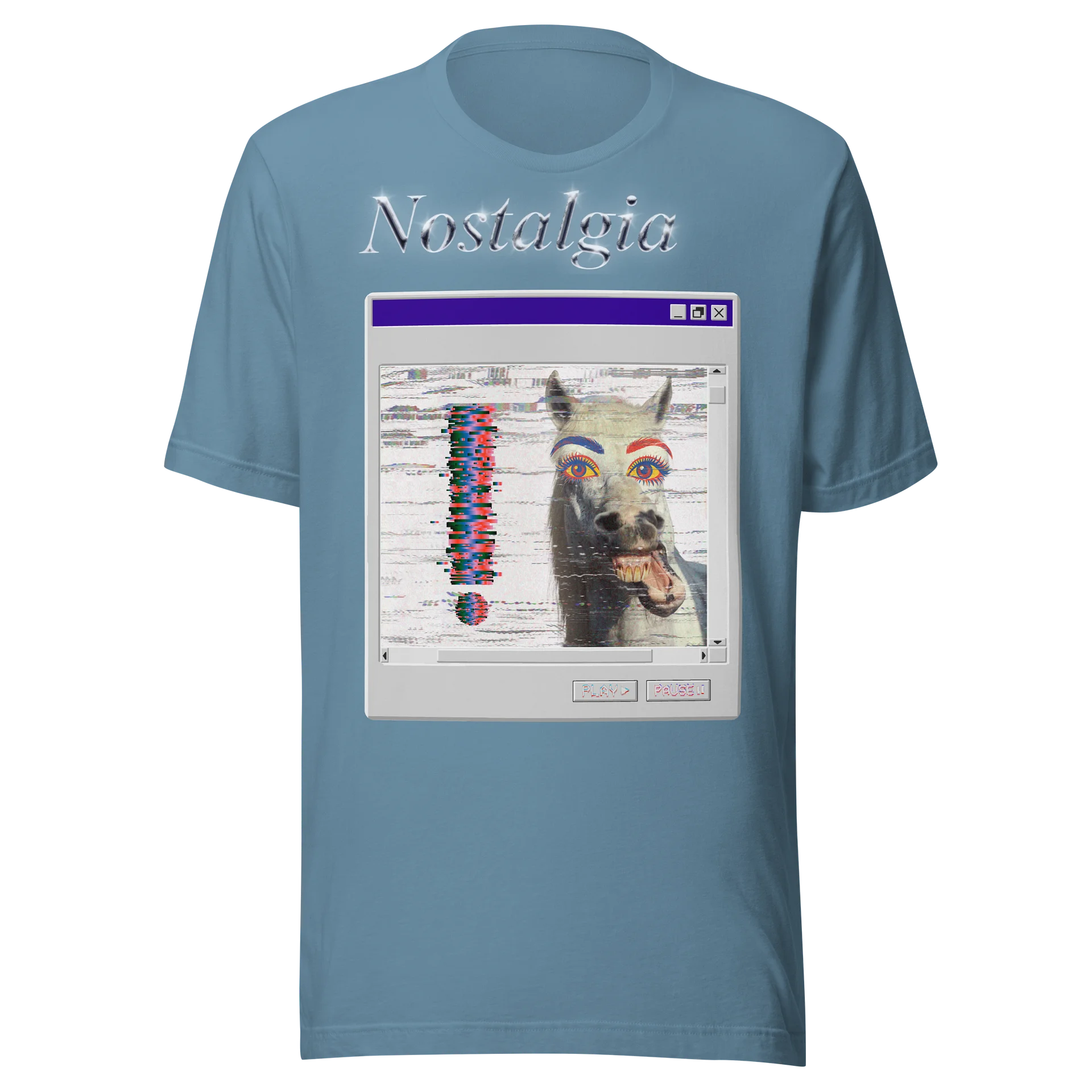 Nostalgia Glitch Retro Tee product image (1)