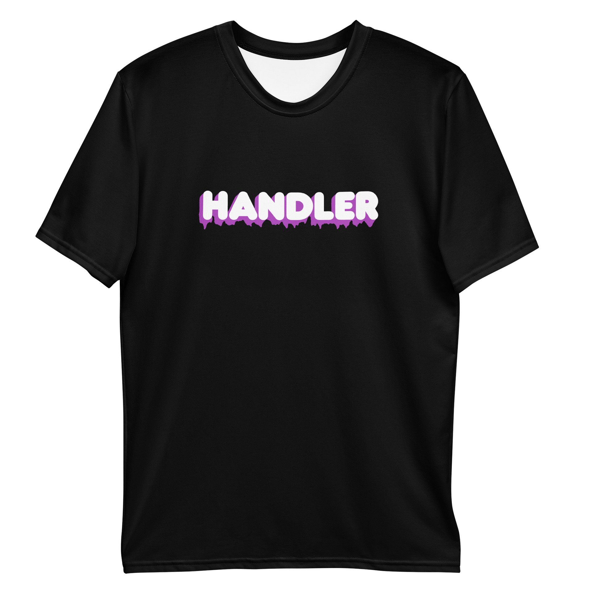 Identity Shirt - HANDLER - Black / Purple / White product image (5)
