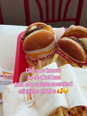 🍔🍟 #innout #stickers 💕✨☕️🍫#hotchocolate #junkjournal 💕✨🧚🏾‍♀️