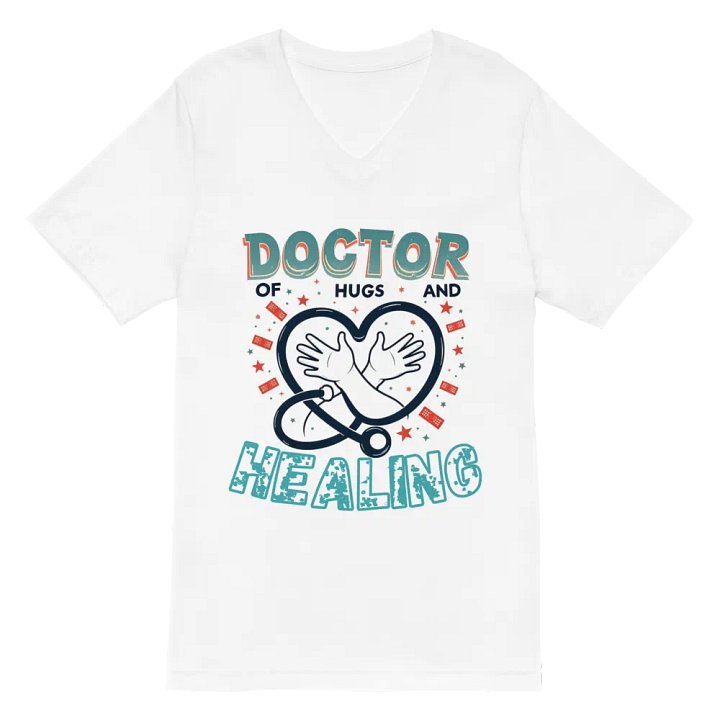 Heartfelt Hug Doctor V-Neck Tee product image (2)
