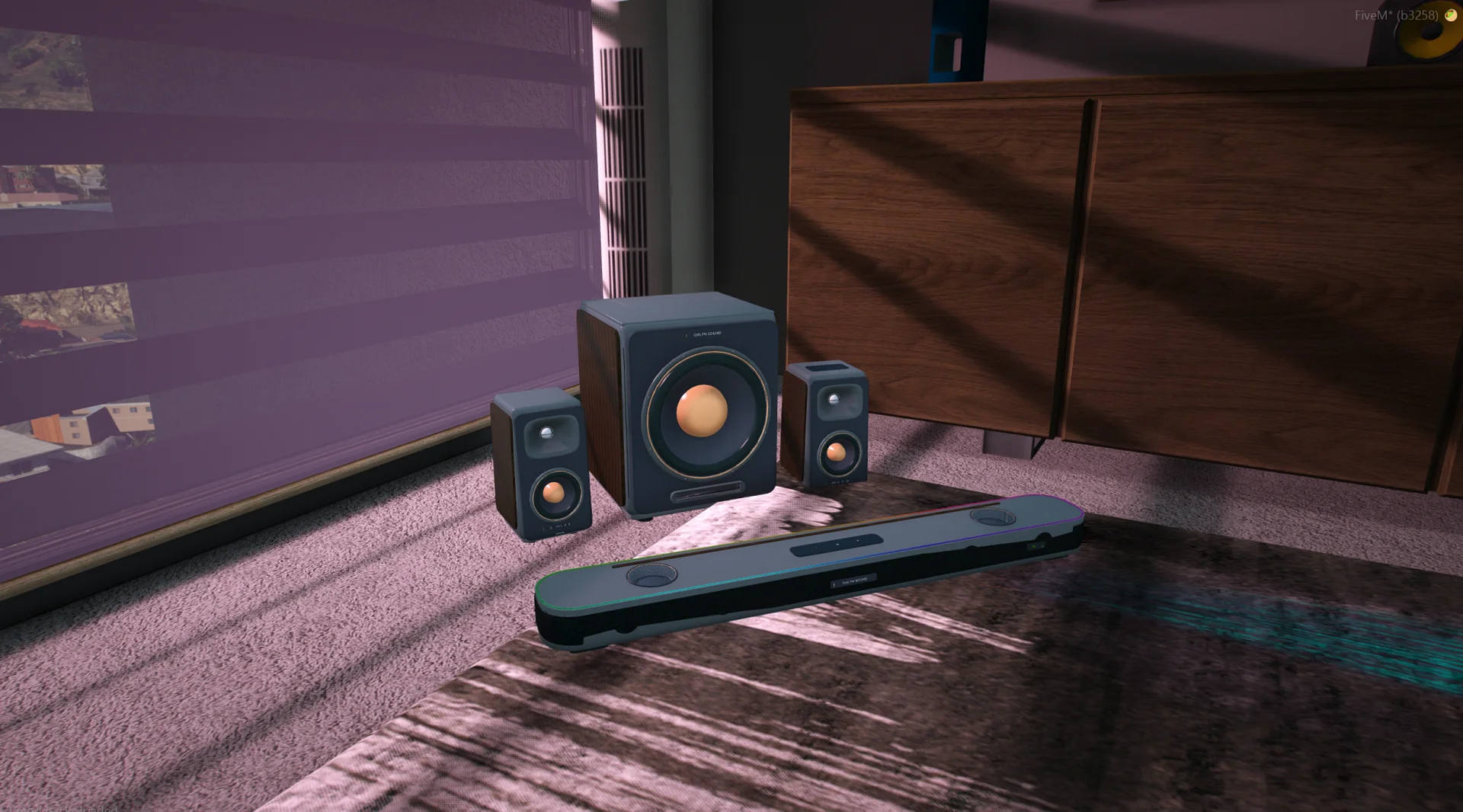 FiveM Boombox Script – 5 Speakers, Car Radio & Real 3D Audio [STANDALONE] product image (3)