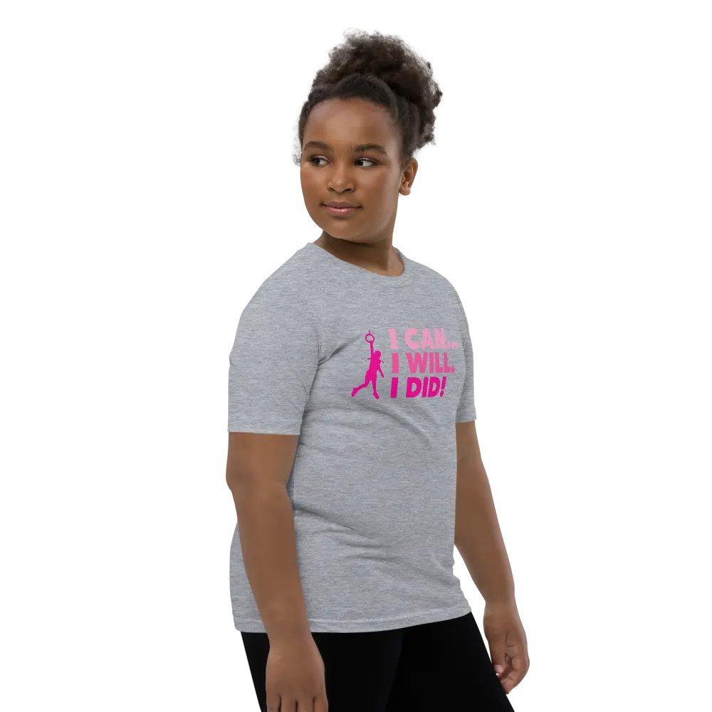 I Can... I Will. I Did! Pink Kids Tee product image (11)