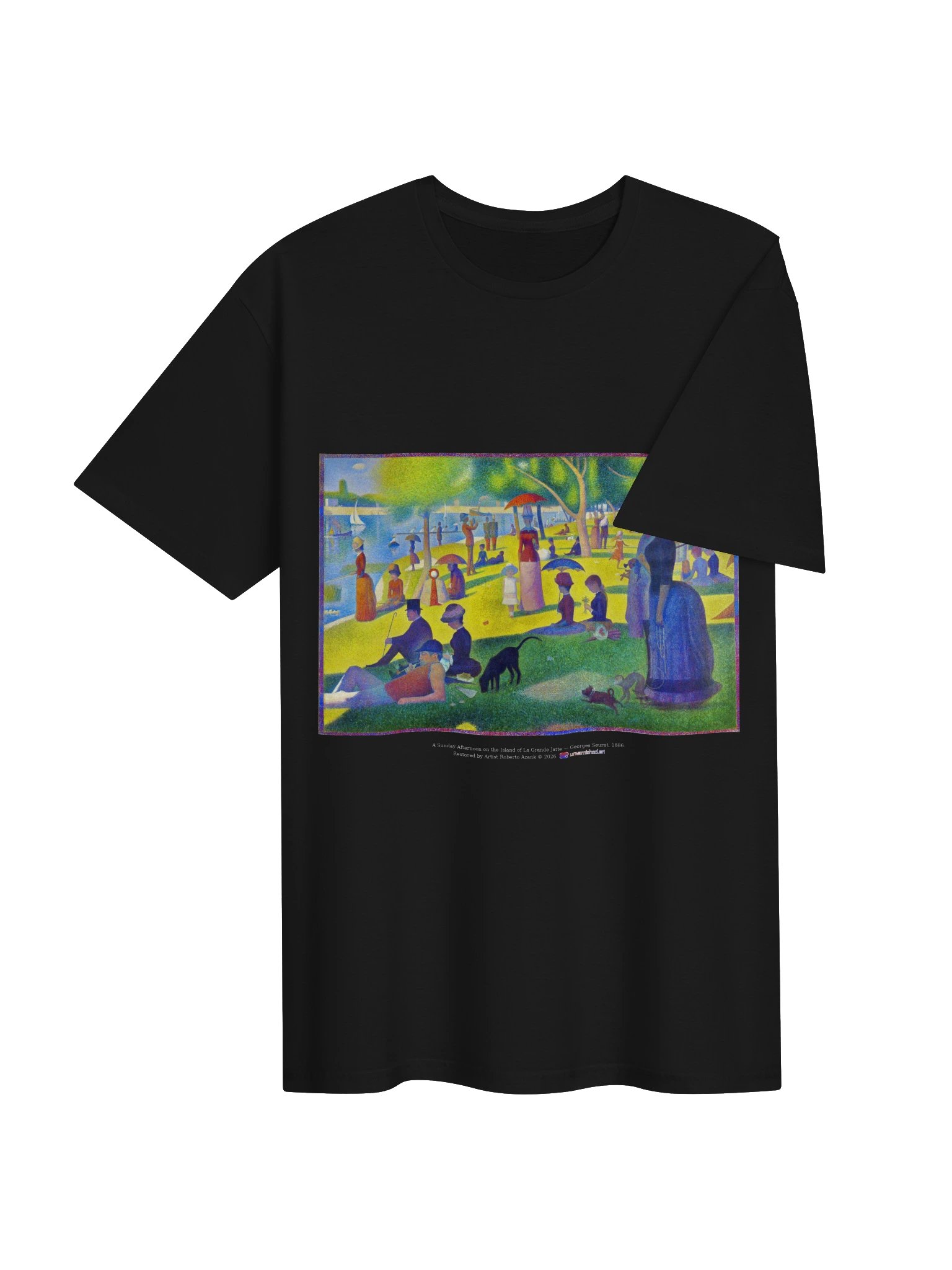 A Sunday Afternoon on the Island of La Grande Jatte — T-Shirt product image (4)