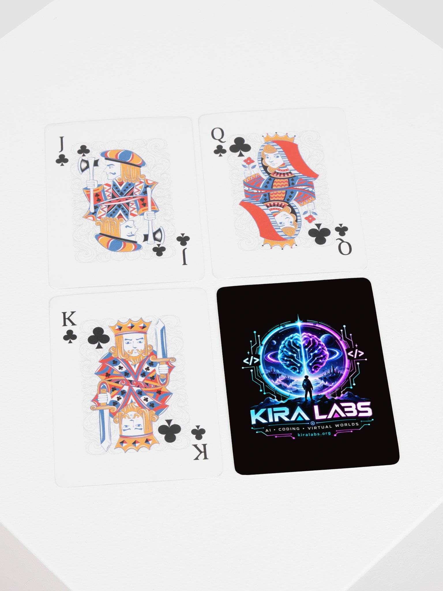 Kira Labs AI Coding Virtual Worlds Playing Cards product image (3)