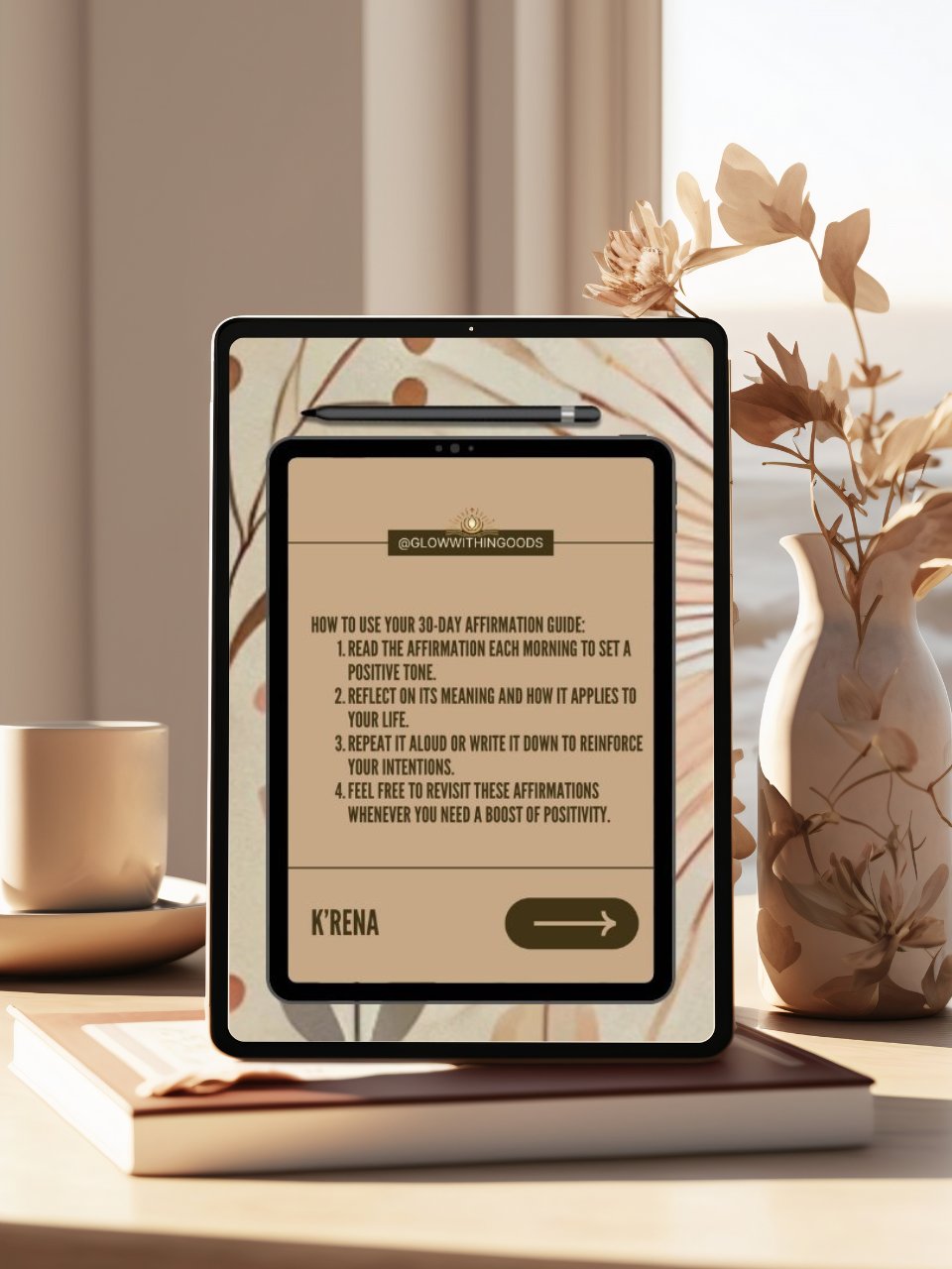 30-Day Affirmation Guide product image (3)