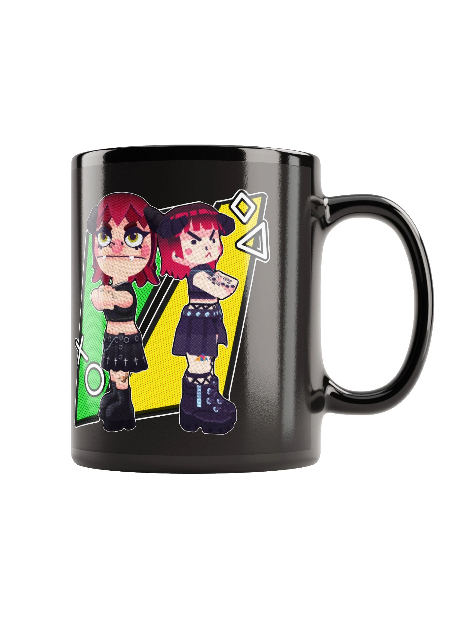 Puppet x Low-Poly Raenbou Comic Mug product image (6)