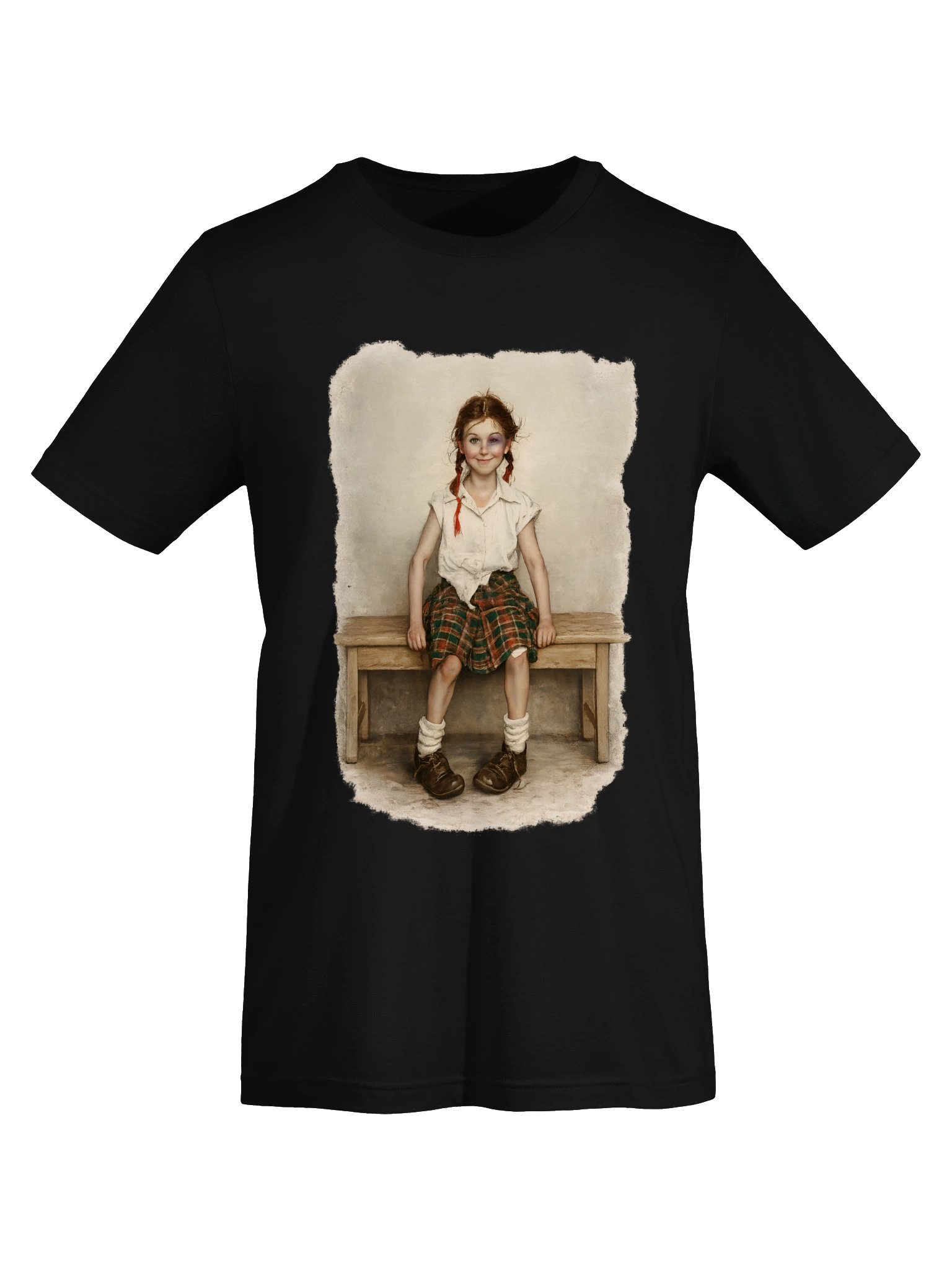 Camiseta Vintage "La Niña del Ojo Morado" product image (2)