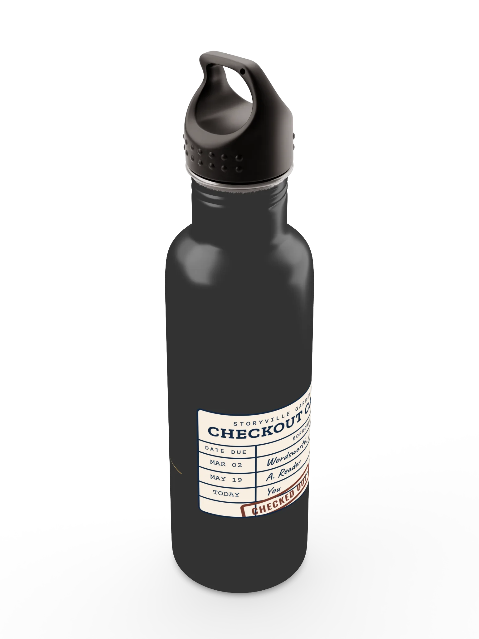 Checked Out Water Bottle product image (8)