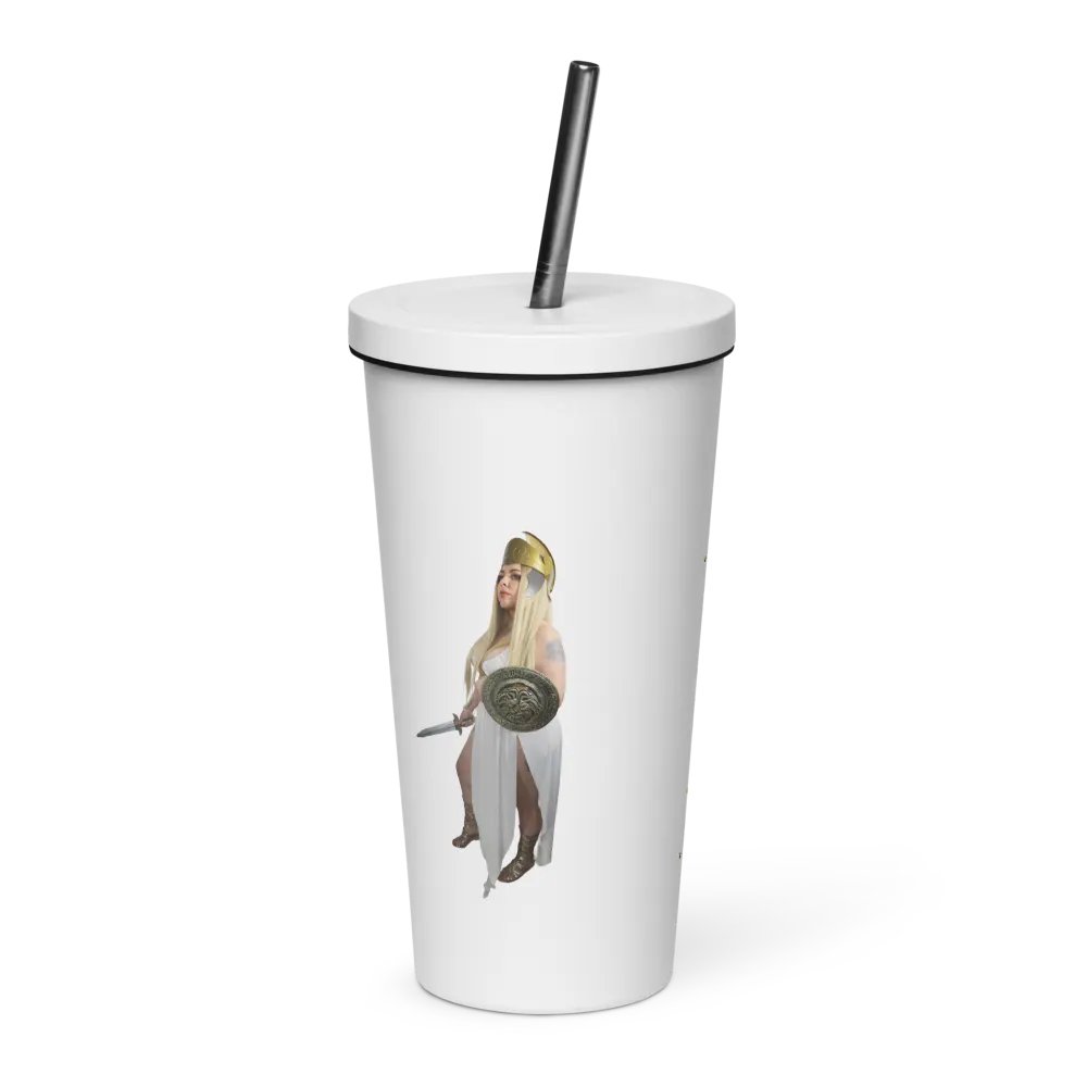 Athena Insulated Tumbler w/ Straw product image (3)