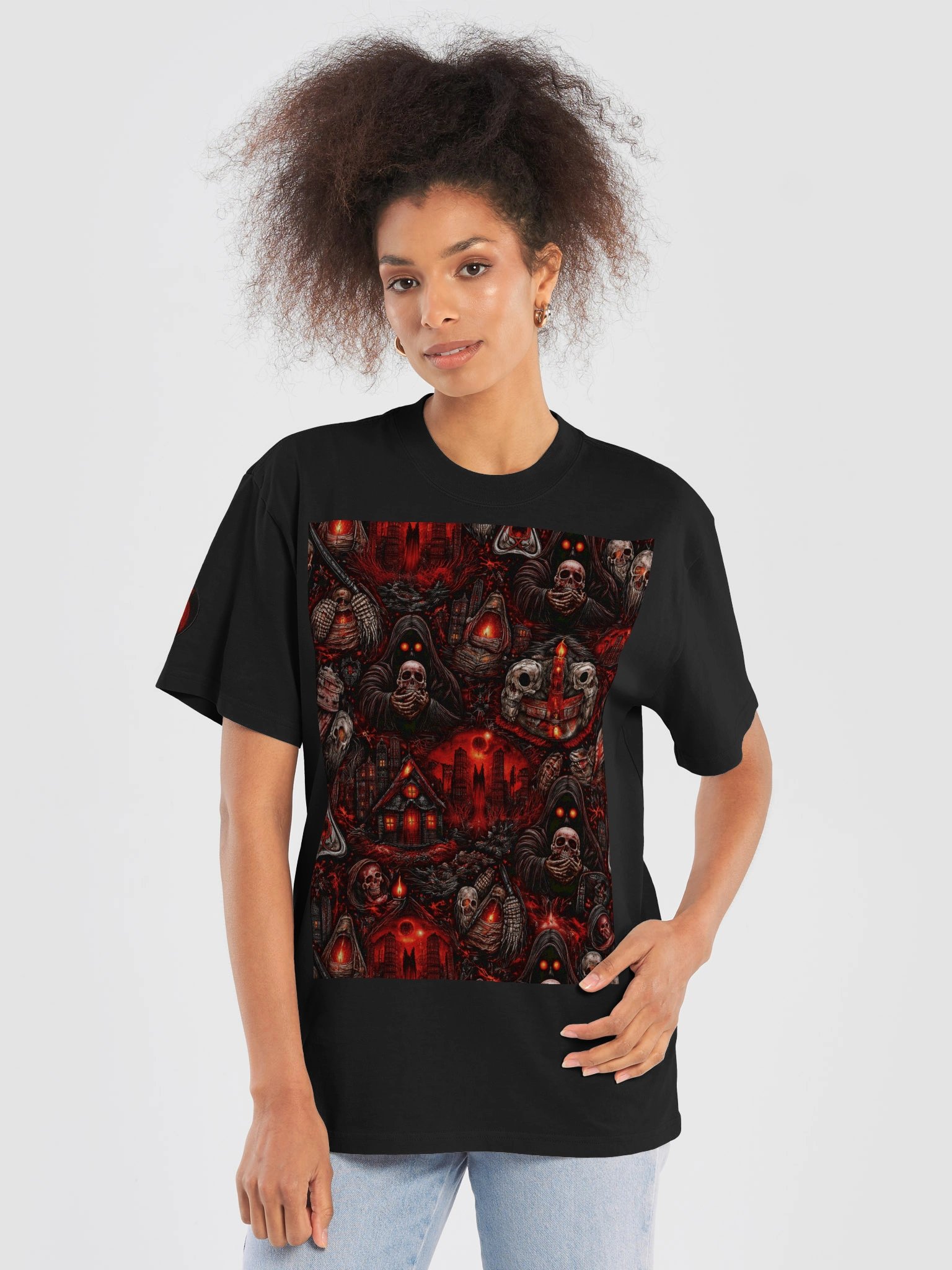 Eclipse Red Vintage Tee product image (5)