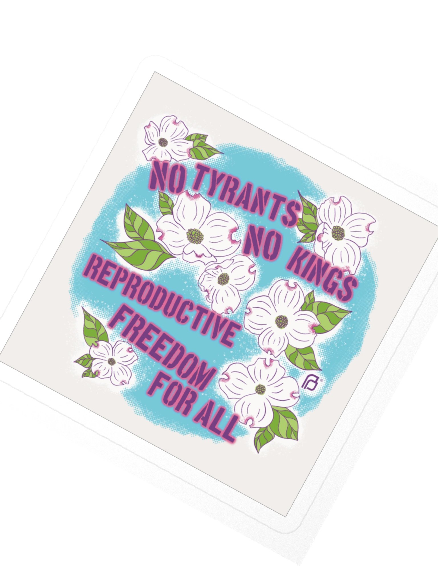 No Tyrants, No Kings Sticker — Virginia product image (2)