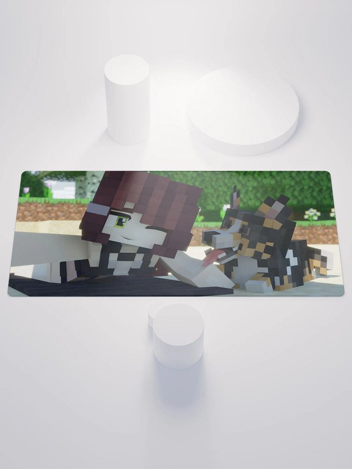 'Minecraft Mimi' Desk Mat product image (1)
