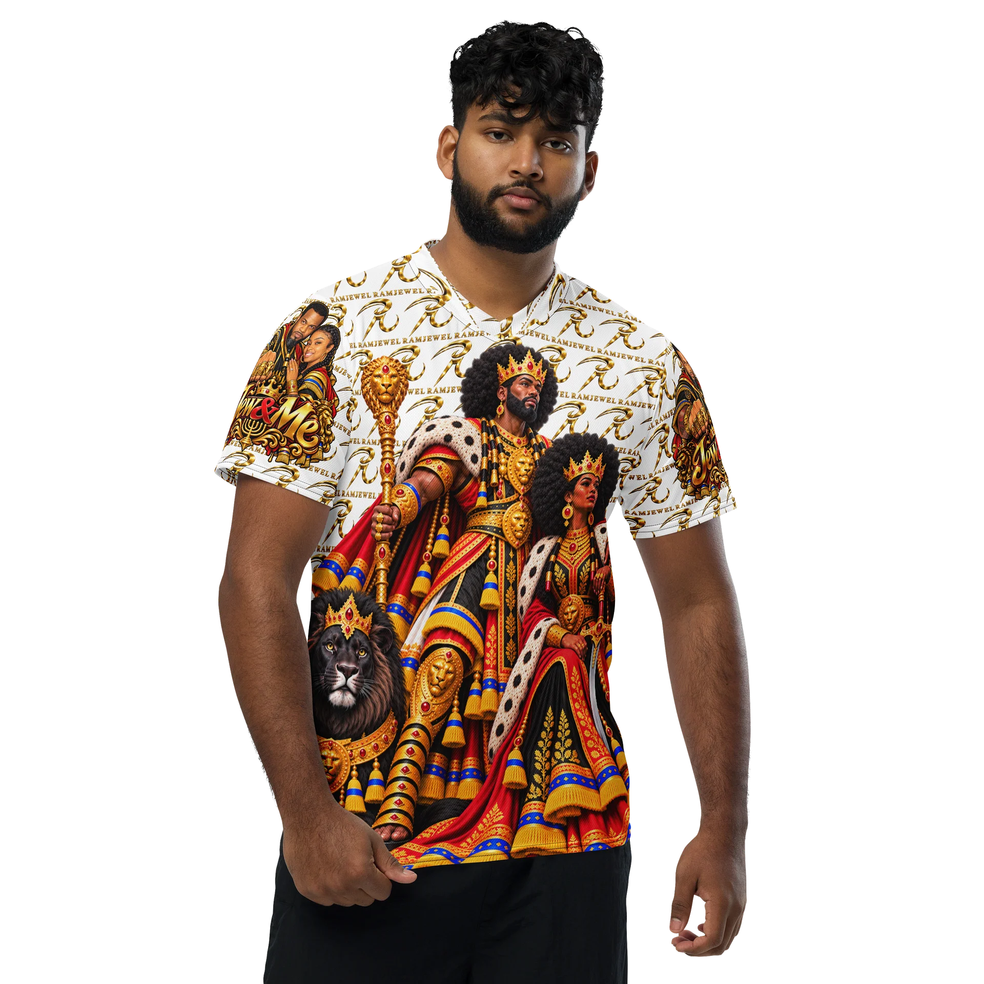 Jew&Me Branded Pattern Sports Jersey product image (1)