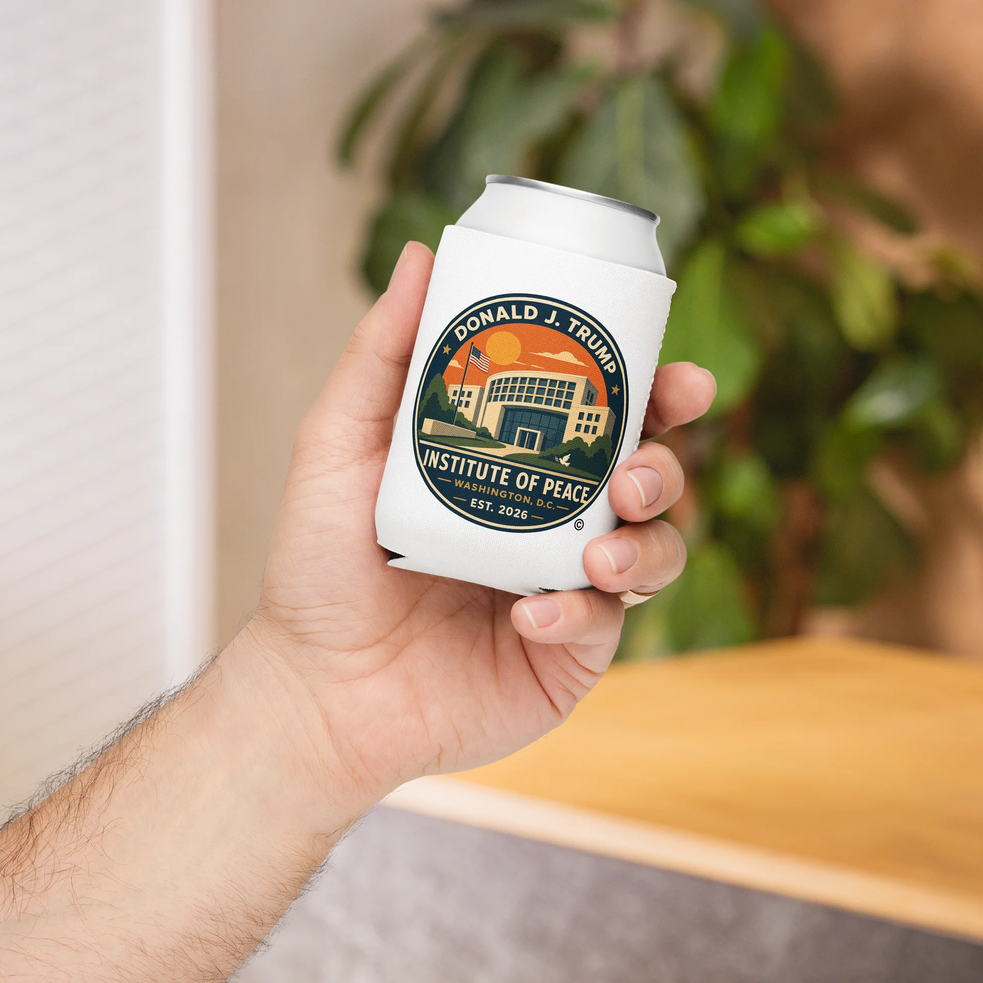 Coozie Can Cooler - Donald J. Trump Institute of Peace™ product image (4)