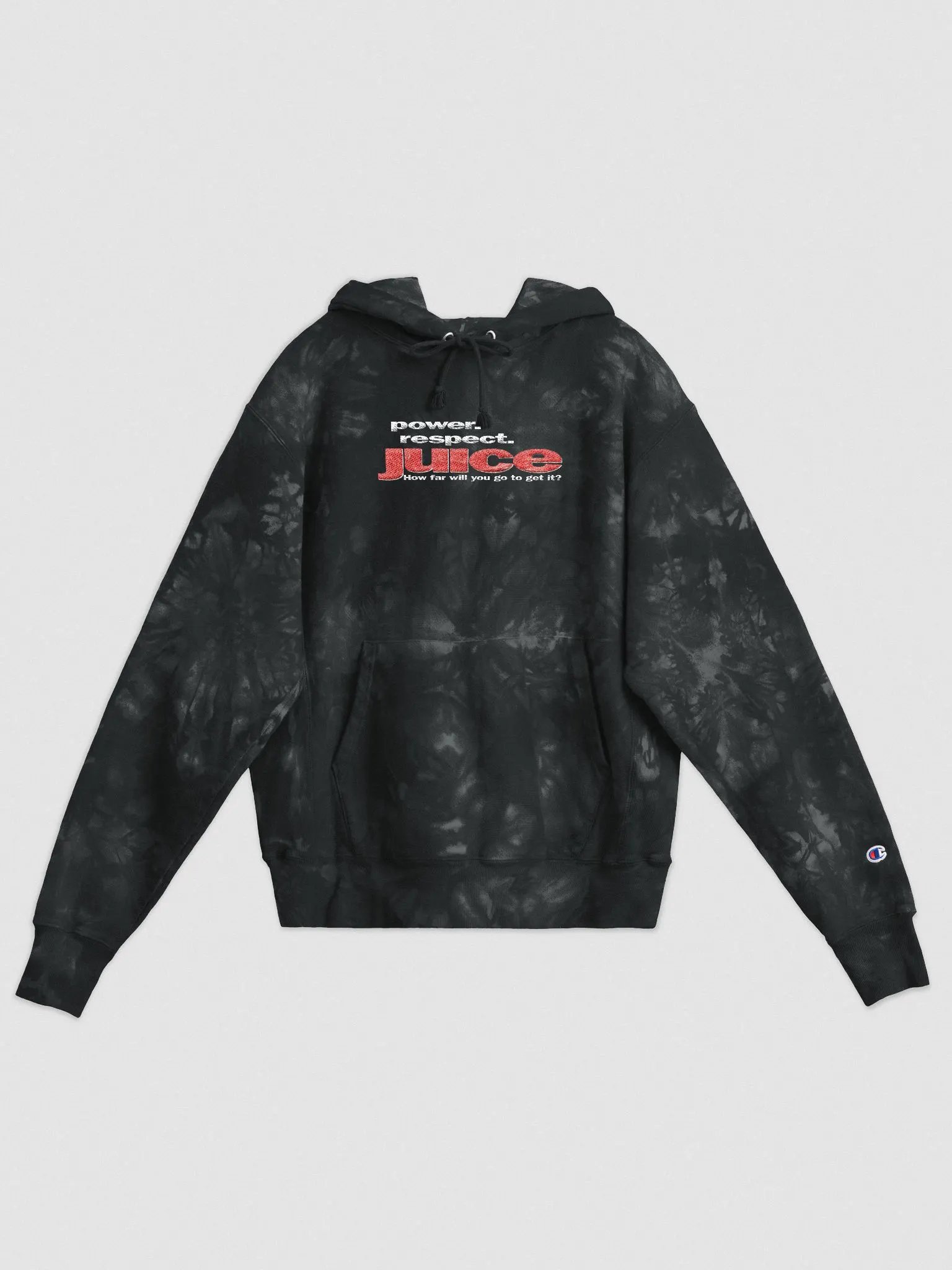 Champion Embroidered Tie-Dye Hoodie [Limited edition] product image (1)