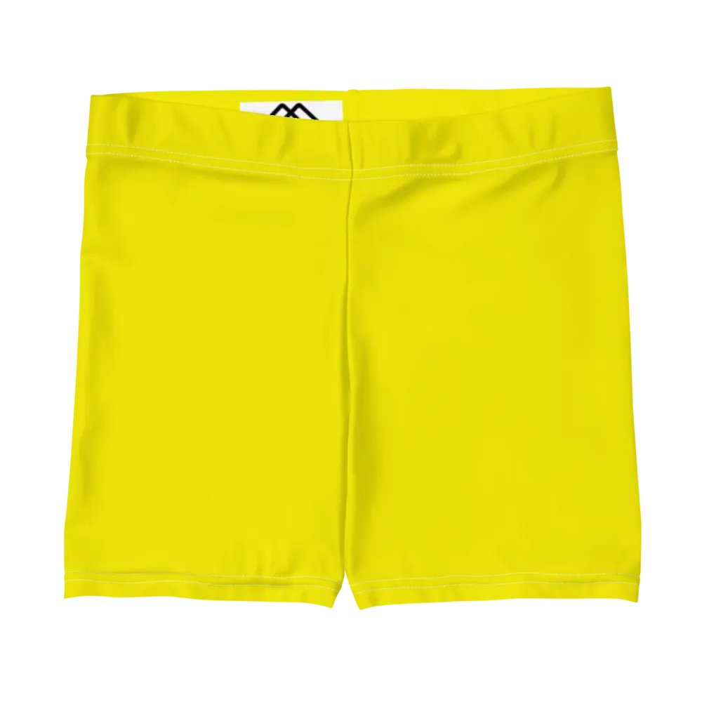 Lemon Yellow Training Shorts product image (7)