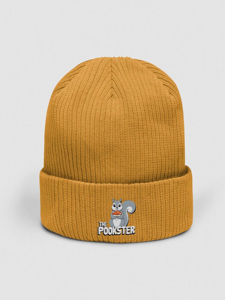 Organic Cotton Embroidered Beanie: The Pookster! product image (1)