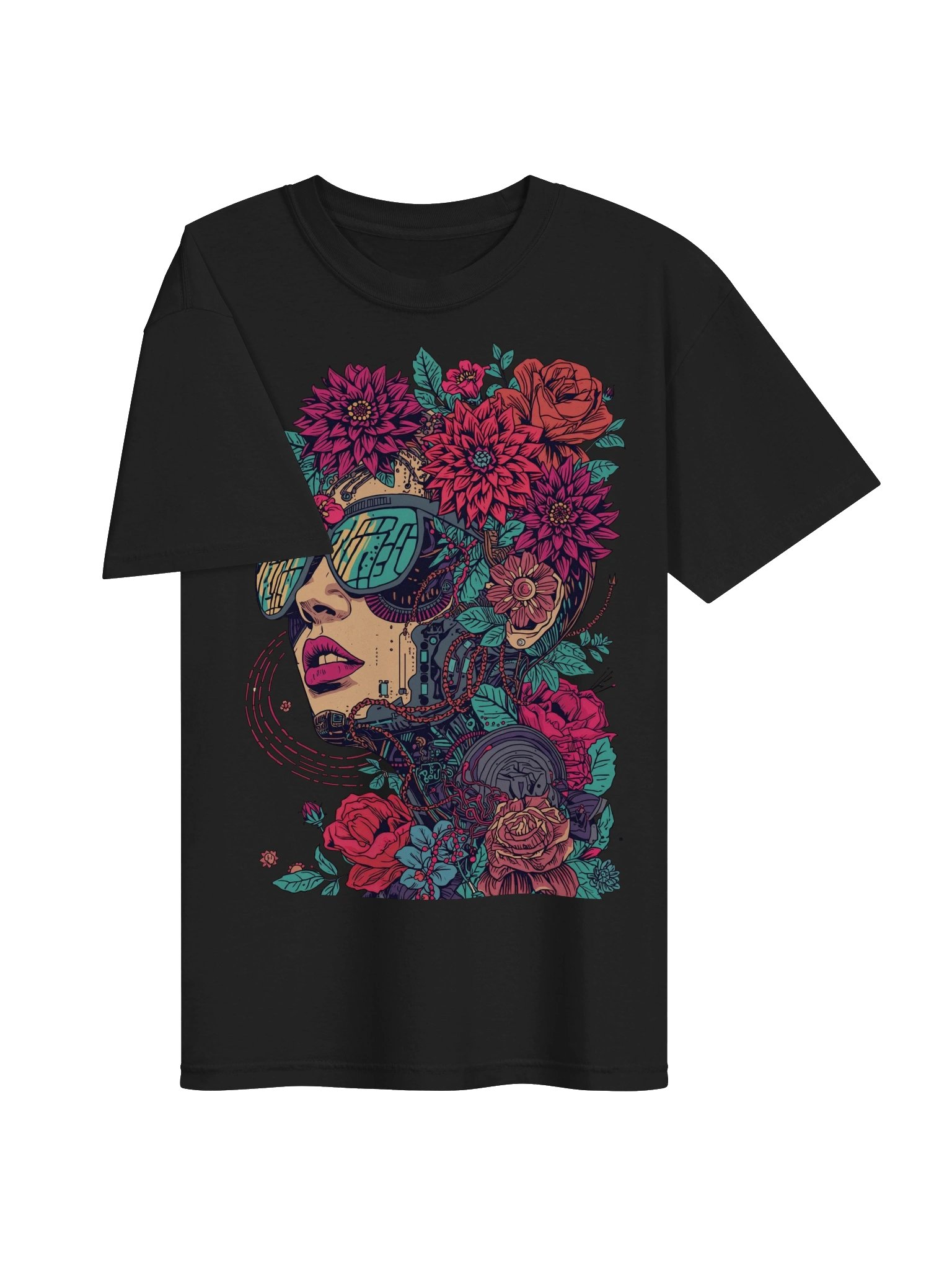 Floral Vision Sunglasses Heavyweight Tee product image (6)