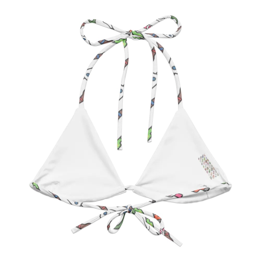 Kawaii Bottles String Bikini Top product image (2)